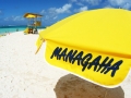 マニャガハ島フリー + パラセール & バナナボート (マリンパック1)